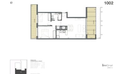 Venta apartamento en 2 dormitorio en Pozo Montevideo Centro