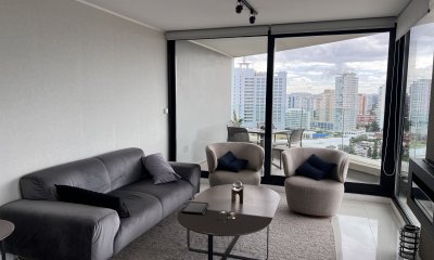 Art Tower tres dormitorios alquiler enero.Punta del Este.
