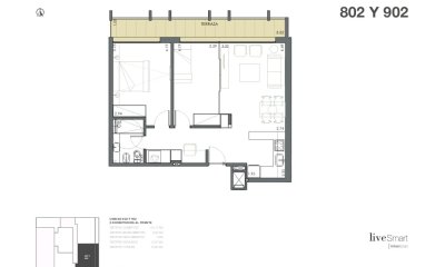 Venta apartamento en 2 dormitorio en Pozo Montevideo Centro
