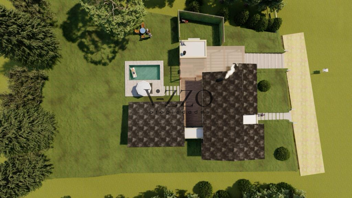 Casa ID.657/Venta-De-Chalet-En-Barrio-Privado-3-Dorm-Y-3-Baños- - Venta De Chalet En Barrio Privado 3 Dorm Y 3 Baños 