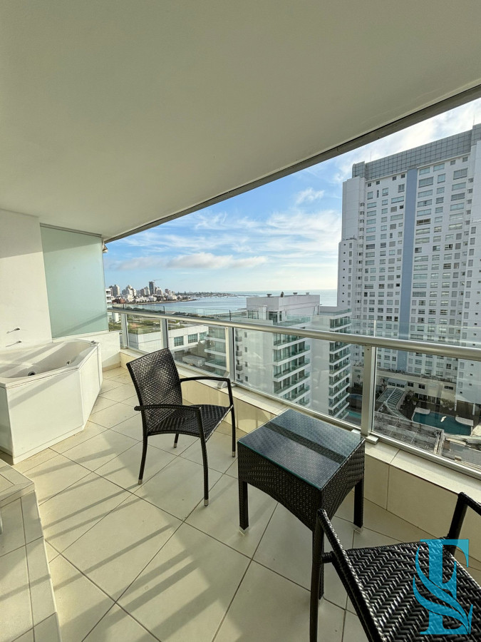 Apartamento ID.510 - Alquiler Temporario Apartamento 3 Dormitorios A 100 Mts Del Mar Punta Del Este Season Tower