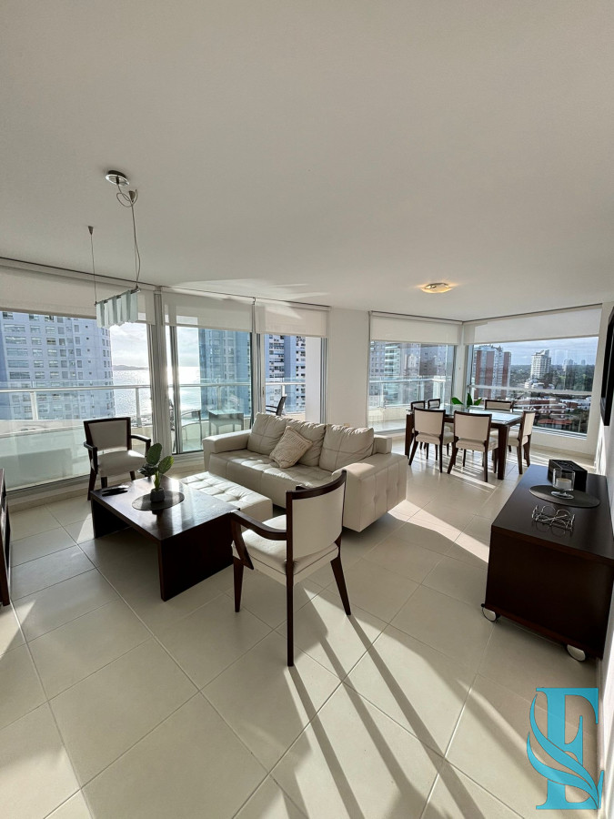 Apartamento ID.510 - Alquiler Temporario Apartamento 3 Dormitorios A 100 Mts Del Mar Punta Del Este Season Tower