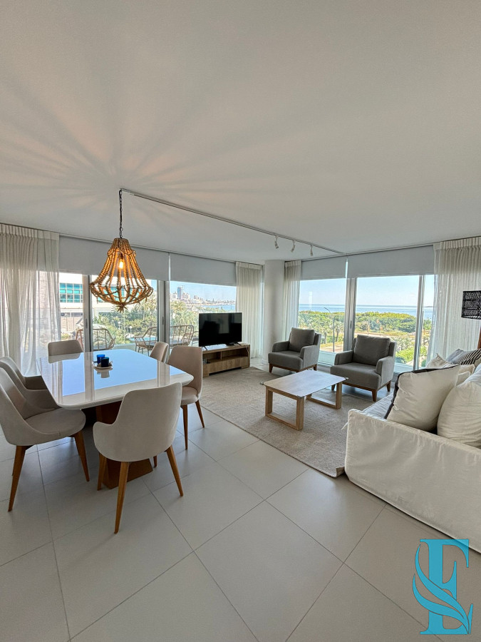 Alquiler Temporal Apartamento 2 Dormitorios Punta del Este, Playa Mansa