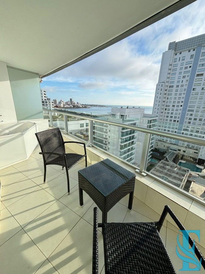 Apartamento ID.510 - Alquiler Temporario Apartamento 3 Dormitorios A 100 Mts Del Mar Punta Del Este Season Tower