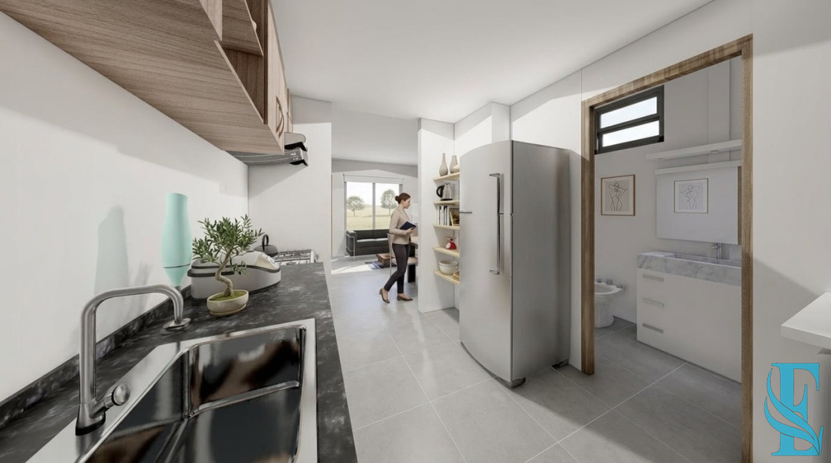 Apartamento ID.818 - ¡OPORTUNIDAD VENTA EN POZO! - Apartamento De 1 Dormitorio Con Jardín En 4H Maldonado