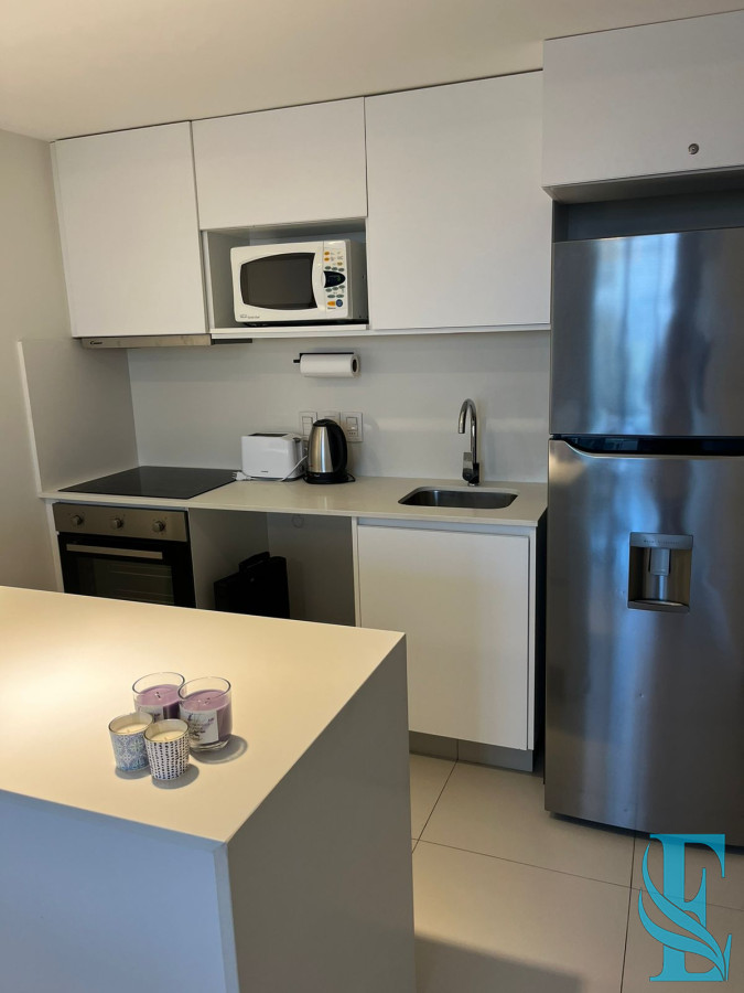 Apartamento ID.498 - Alquiler Temporal Apartamento 1 Dormitorio Punta del Este, Playa Mansa Pda 4 
