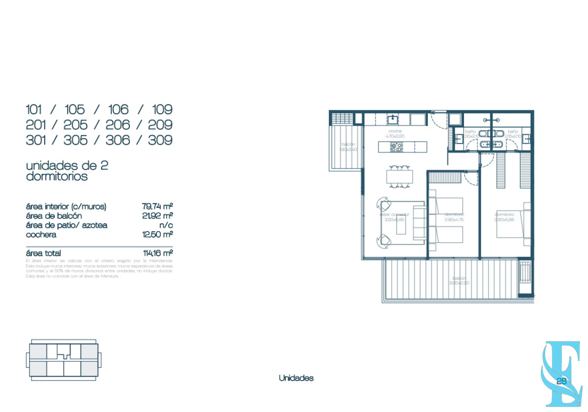 Apartamento ID.691 - ¡VENTA EN POZO! Apartamento Dos Dormitorios Edificio NIRAN, Punta Ballena 