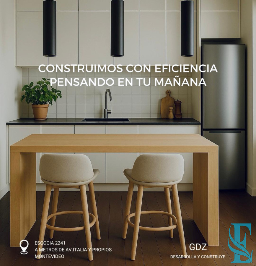 ¡Venta en Pozo! Apartamento Dos Dormitorios Con Balcón A Metros de Av Italia - GoPunta - Portal Inmobiliario de Punta del Este - Maldonado