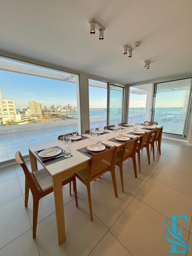 Apartamento ID.498 - Alquiler Temporal Apartamento 1 Dormitorio Punta del Este, Playa Mansa Pda 4 