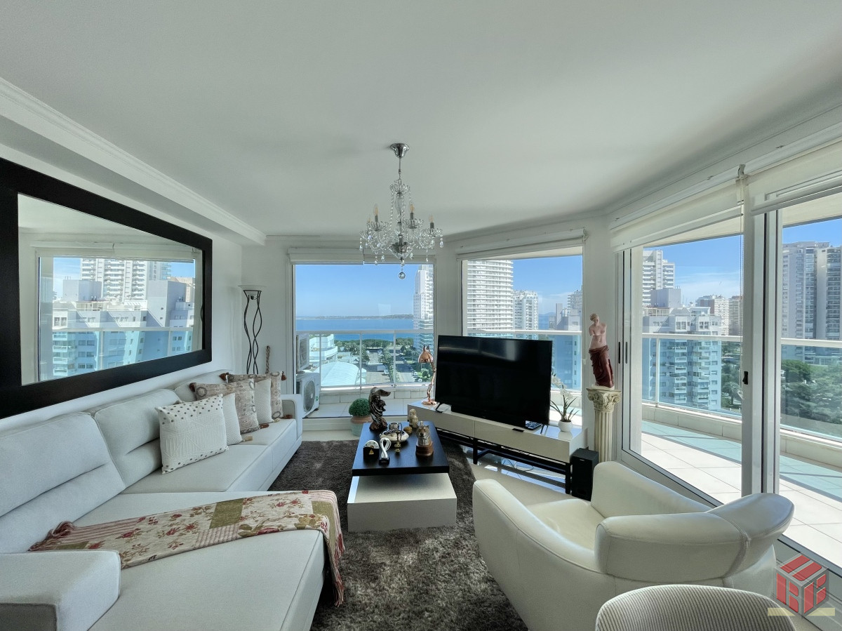 Apartamento ID.8996 - VENTA DE APARTAMENTO DE 3 SUITES CON PARRILLERO PROPIO EN MANSA PUNTA DEL ESTE