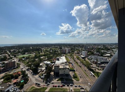 Piso alto en Roosevelt, 1 dormitorio, se vende con renta