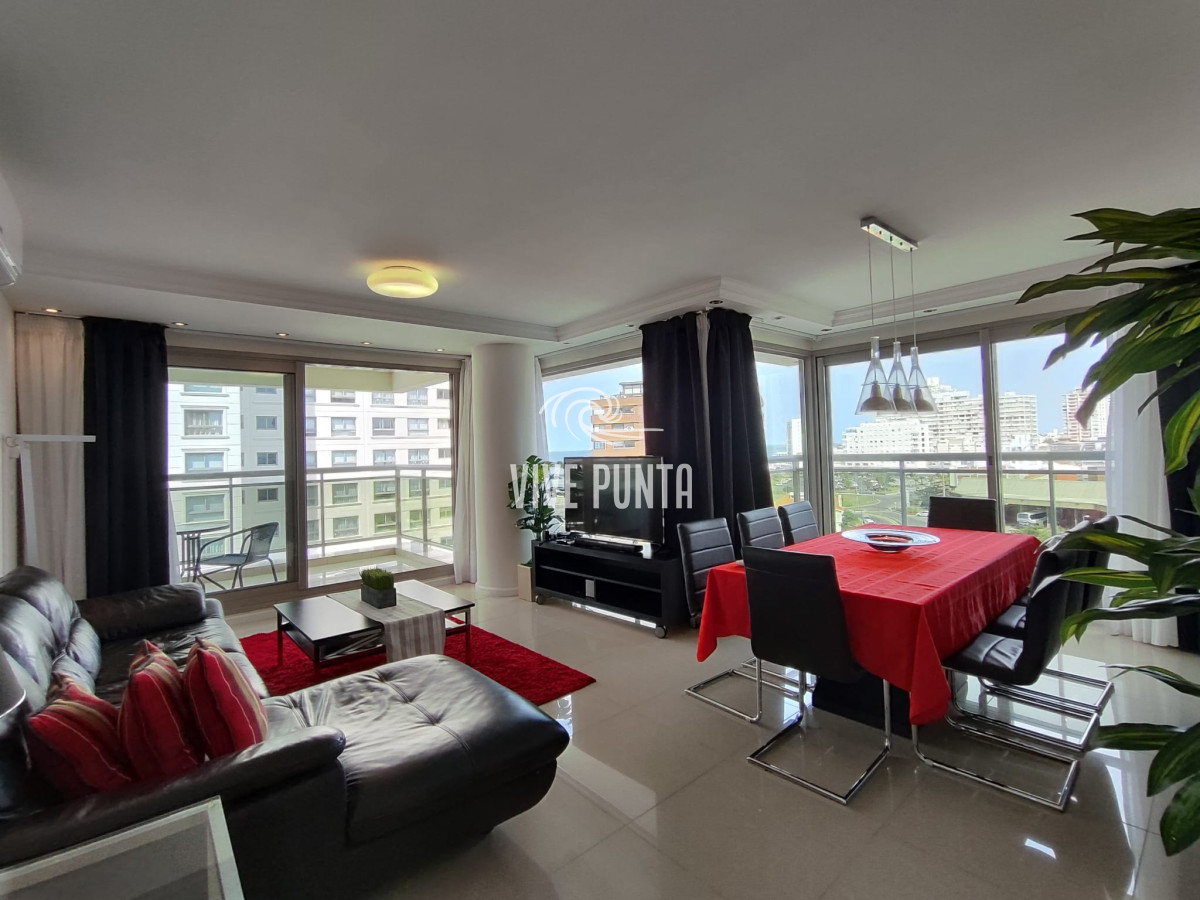 Apartamento ID.780 - En alquiler apartamento de 2 dormitorios 2 baños en parada 1 de Playa Brava 