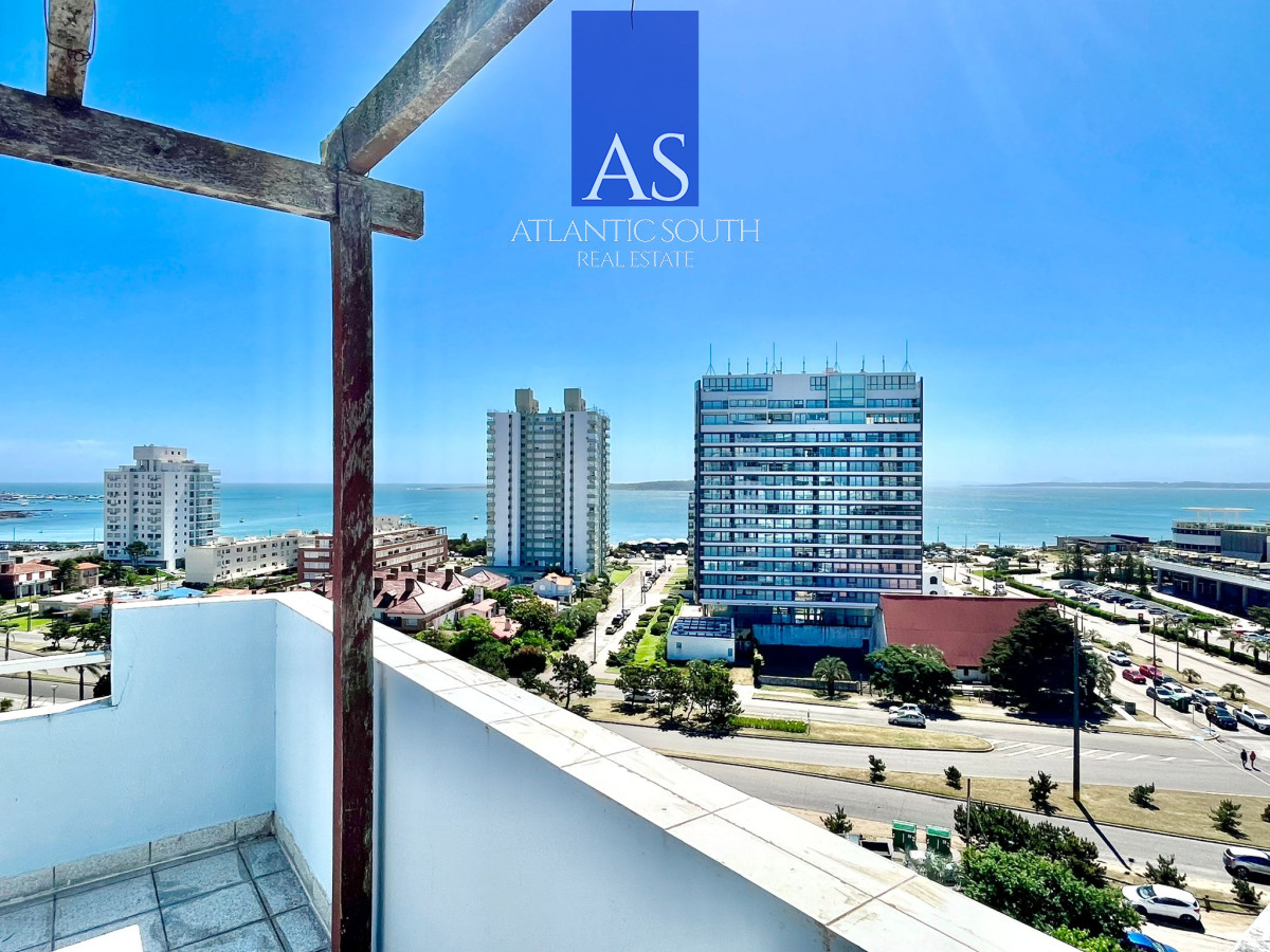 Apartamento ID.4128 - VENTA DE PENTHOUSE DE 2 DORMITRIOS VISTA AL MAR EN MANSA PUNTA DEL ESTE 