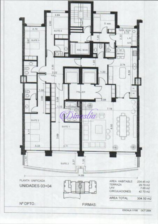 Apartamento ID.546 - VENTA FRENTE AL MAR PARADA 16  TORRE DE CATEGORIA !!!!