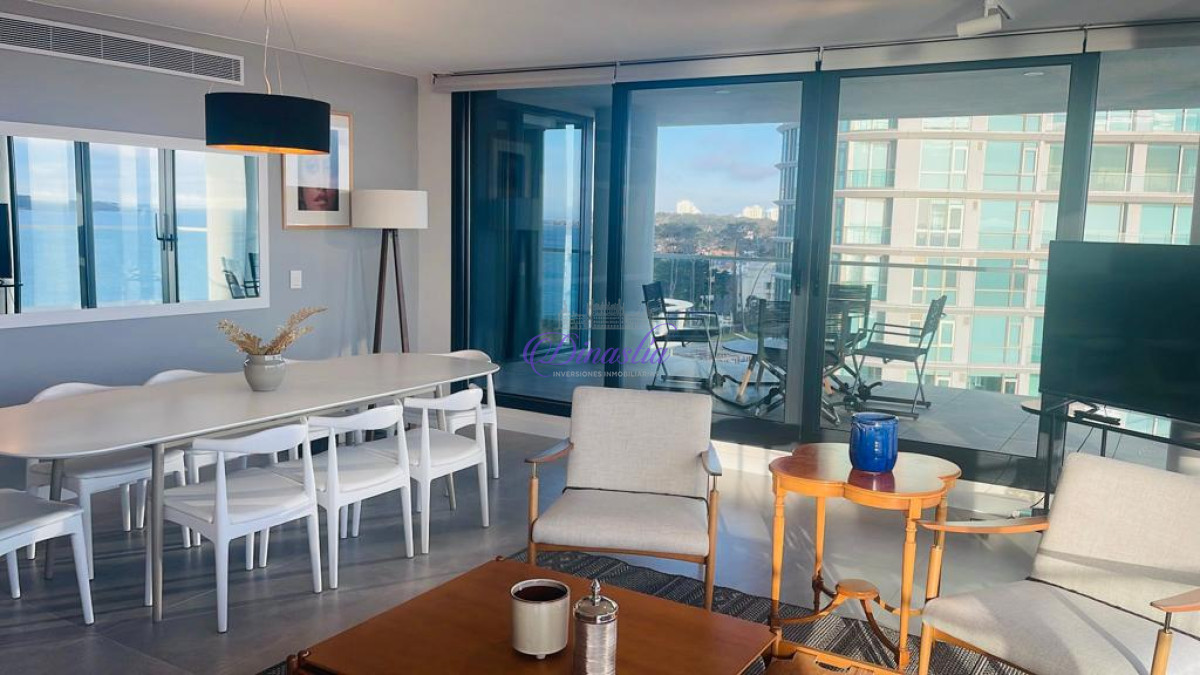 Apartamento ID.509 - ALQUILER TEMPORARIO DE APARTAMENTO DE 3 DORMITORIOS EN EDIFICIO VENETIAN PUNTA DEL ESTE 