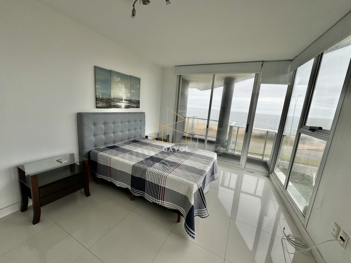 Apartamento ID.827 - FRENTE AL MAR APARTAMENTO EN VENTA DE 2 DORMITORIOS EN MANSA CON PARRILLERO PROPIO
