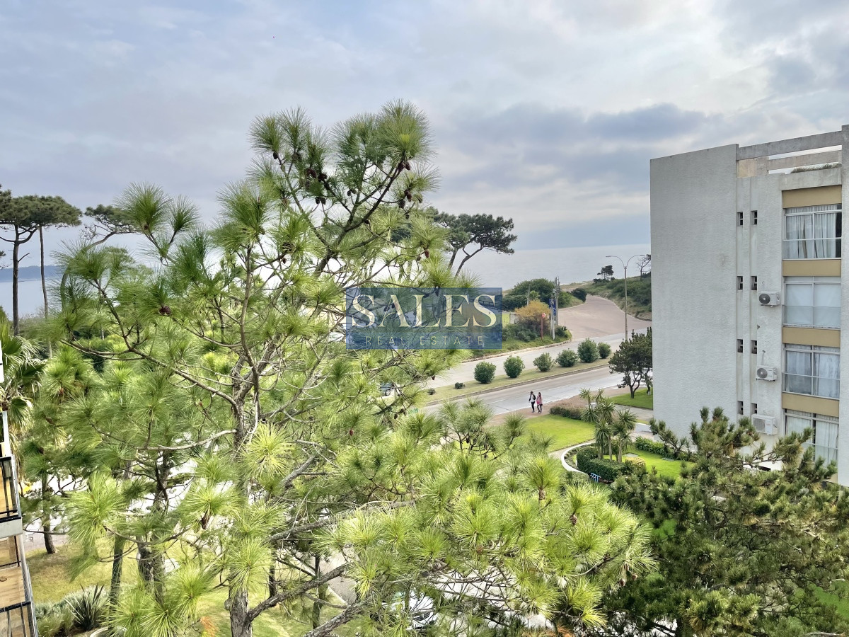 Apartamento ID.472 - ALQUILER ANUAL DE APARTAMENTO DE 1 DORMITORIO FRENTE AL MAR EN MANSA PUNTA DEL ESTE 