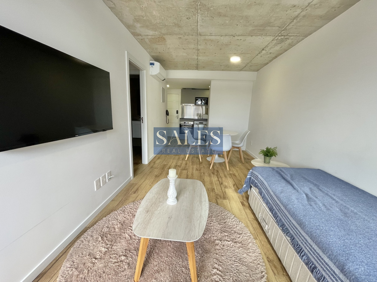 Apartamento ID.472 - ALQUILER ANUAL DE APARTAMENTO DE 1 DORMITORIO FRENTE AL MAR EN MANSA PUNTA DEL ESTE 
