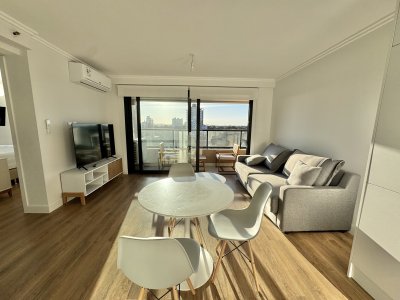 VENTA DE APARTAMENTO DE 1 DORMITORIO EN EDIFICIO SEA GARDEN PUNTA DEL ESTE 