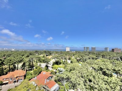 VENTA DE APARTAMENTO DE 1 DORMITORIO EN ROOSEVELT CON VISTA AL MAR PUNTA DEL ESTE