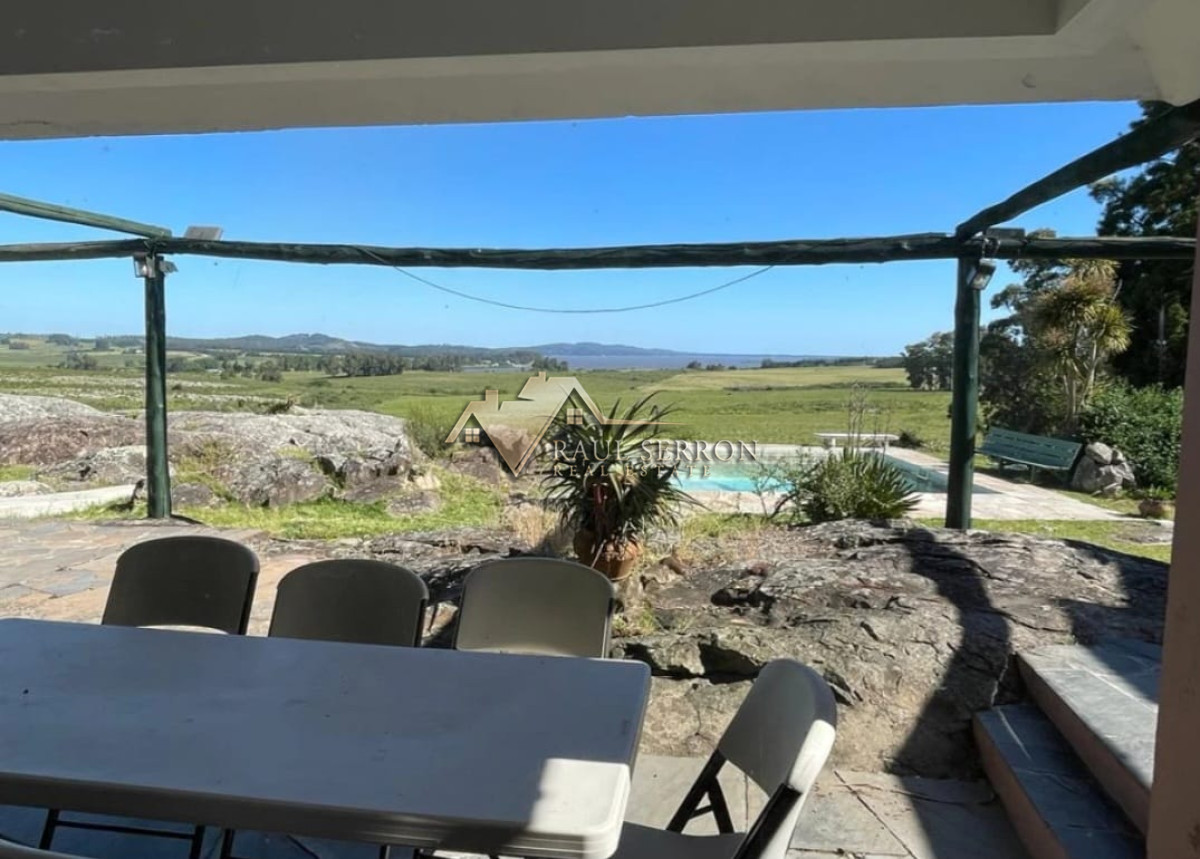 Chacra ID.1408 - hermosa chacra con vista a la laguna 