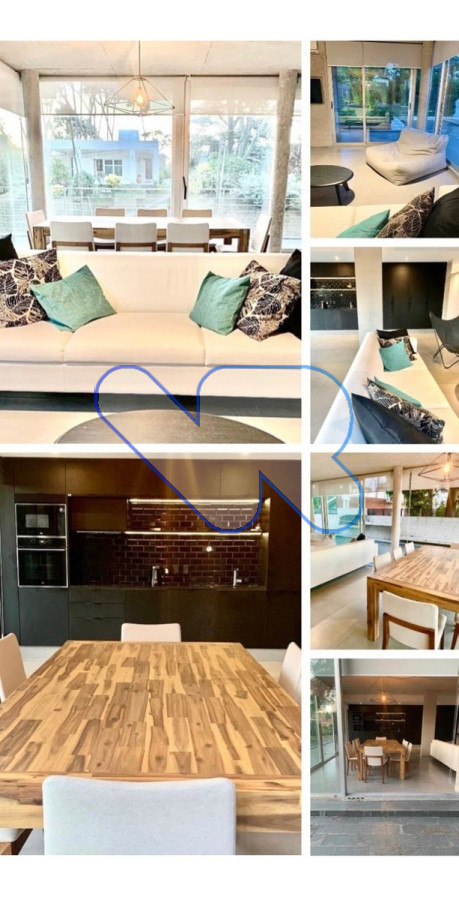 Apartamento ID.10 - VENDO Apartamento De Diseño,  amplio y moderno 3 Dormitorios En Suite, Amplio Con Parrillero, 2 Garage  Playa mansa , Punta del este