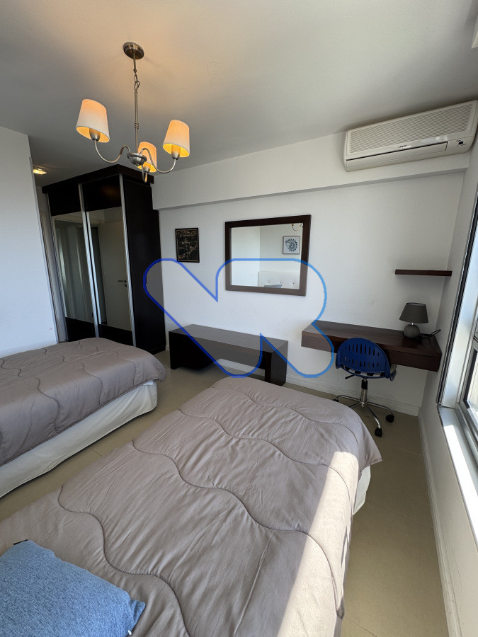 Apartamento ID.193 - Alquiler de Temporada - Apartamento con Vista al Mar y Amenities en Punta del Este, playa mansa