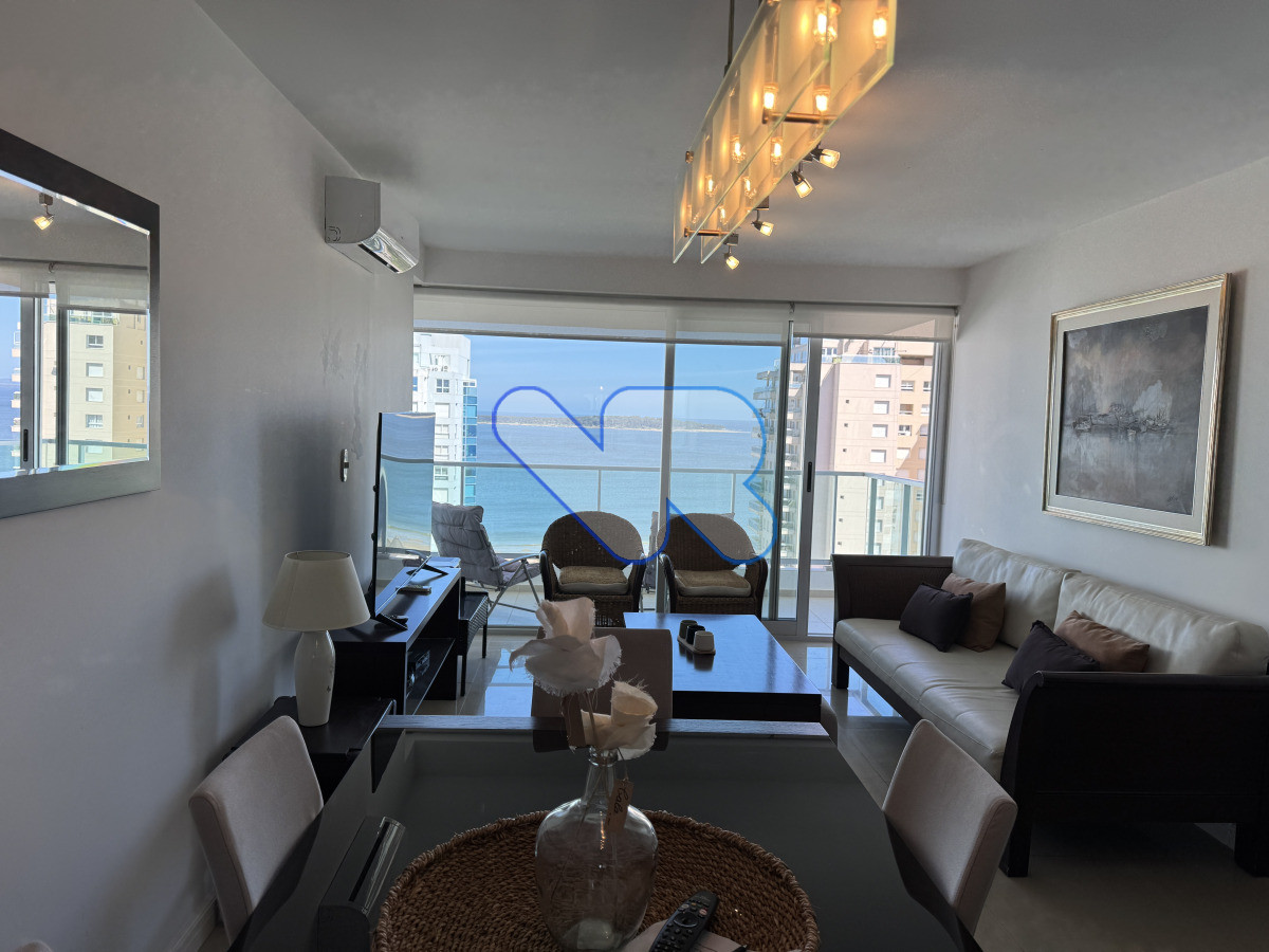 Apartamento ID.193 - Alquiler de Temporada - Apartamento con Vista al Mar y Amenities en Punta del Este, playa mansa