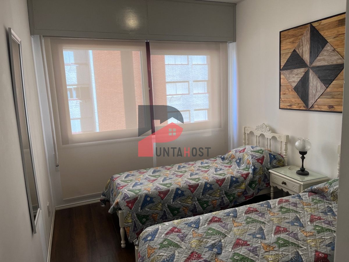 Apartamento ID.16 - Alquiler Temporal Apartamento 2 dormitorios, 1 baño en Punta del Este
