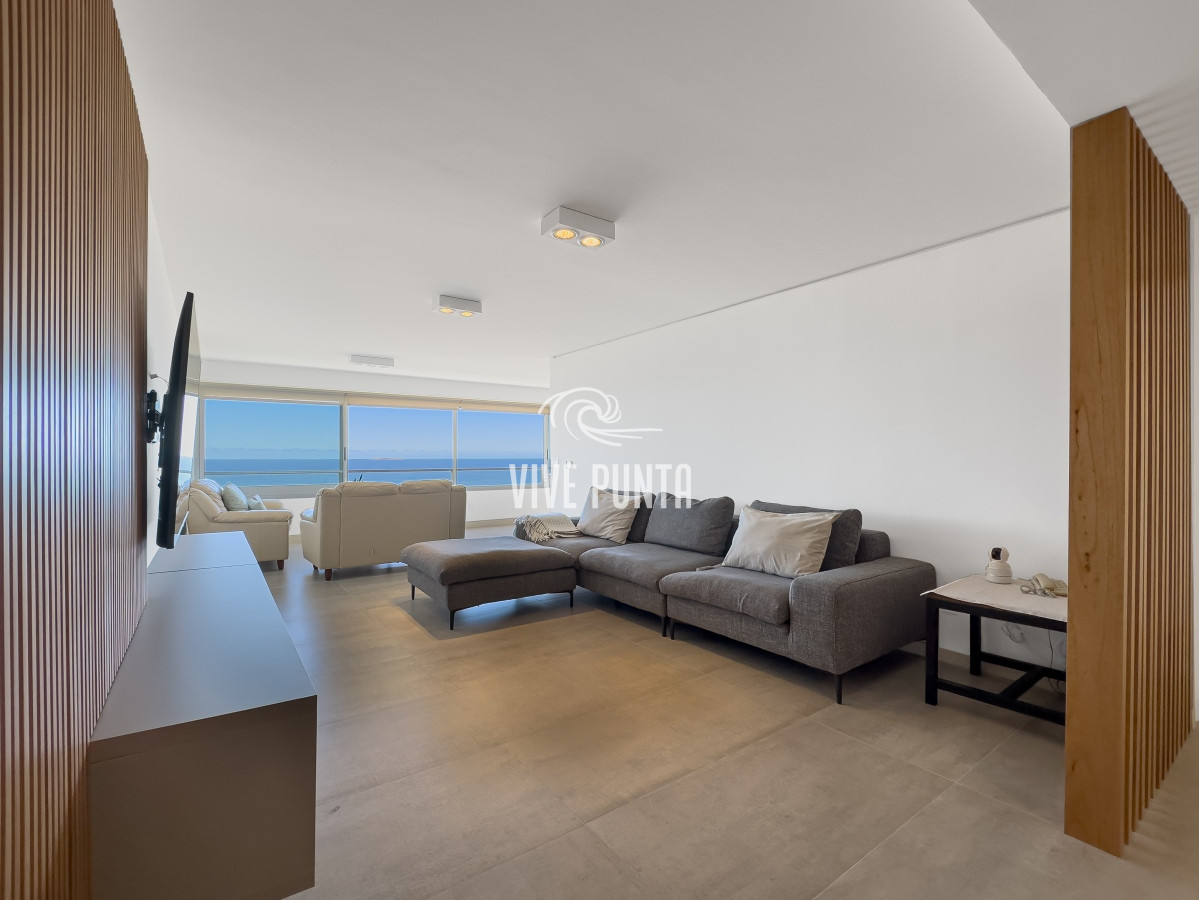 Apartamento ID.861 - Venta apartamento 4 dormitorio en  Playa Brava frente al mar