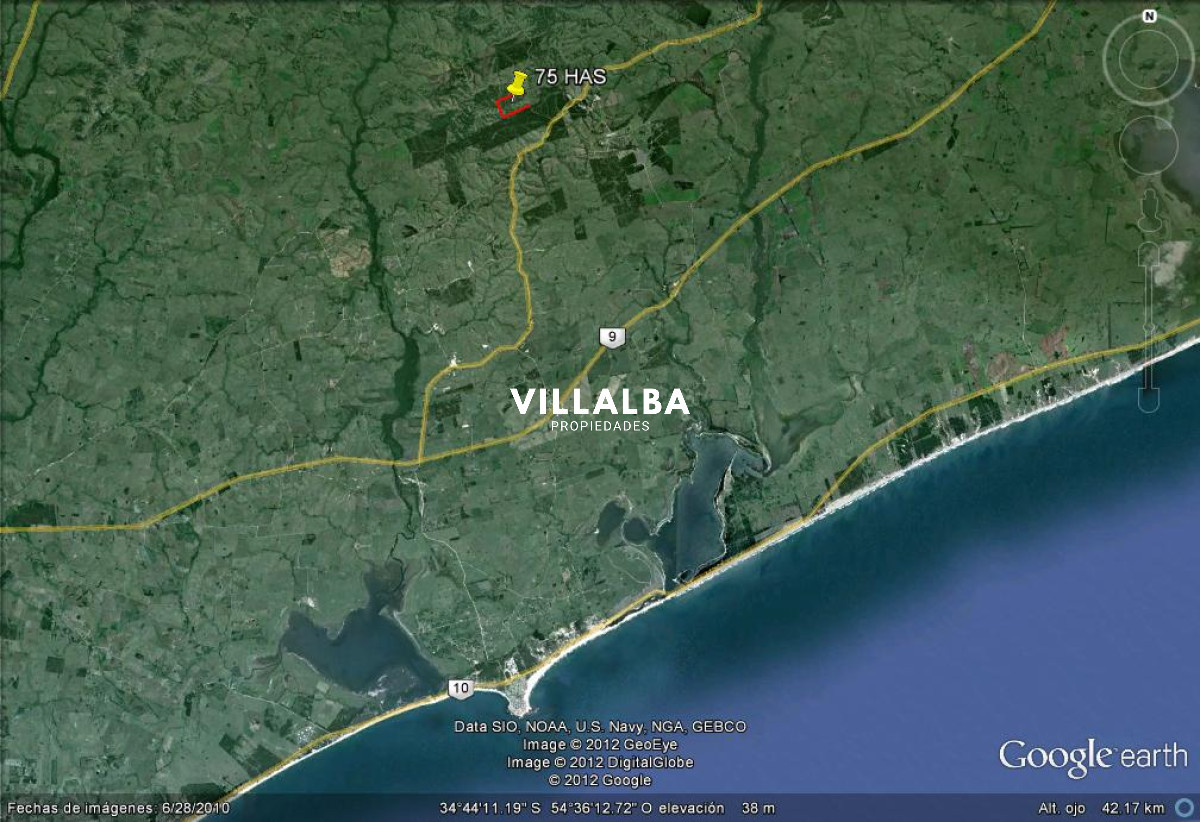 Apartamento ID.4563 - Venta chacra 5 has en Jose Ignacio proximo a  Garzon 