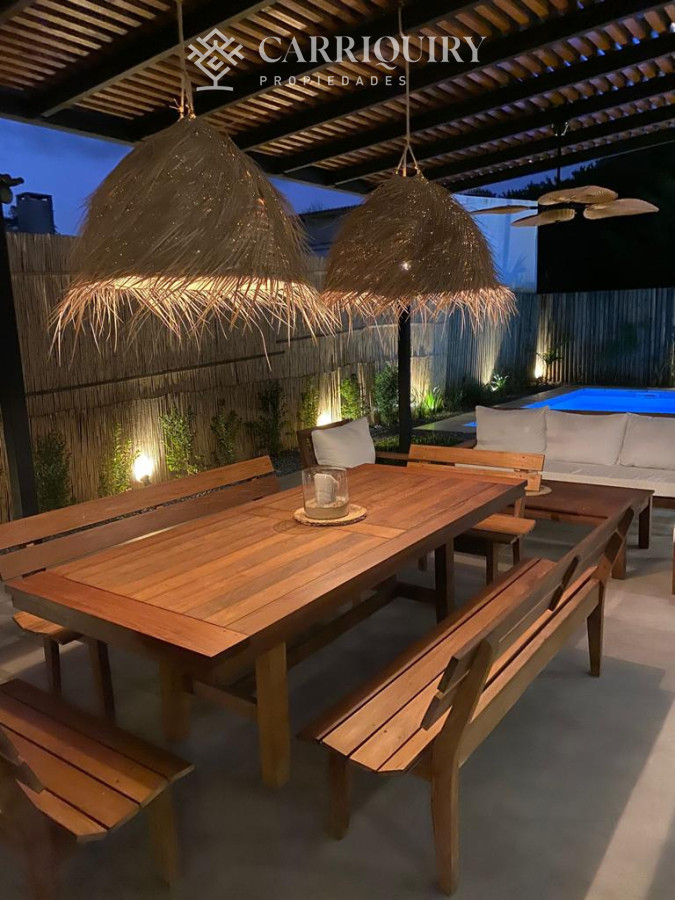 Casa ID.7462/Alquiler-temporario-casa-en-mansa-con-piscina-climatizada - Alquiler casa 4 dormitorios en Manantiales 