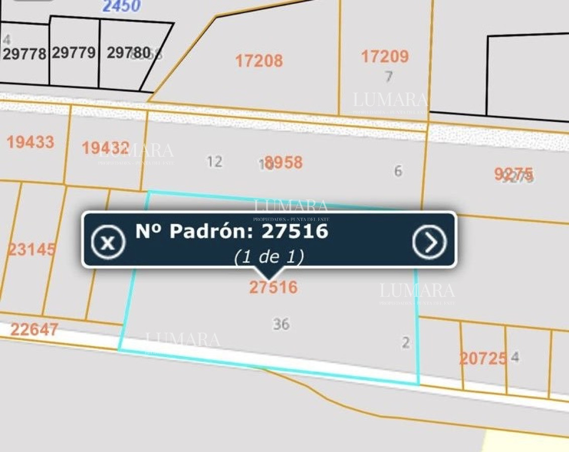 Terreno ID.3097 - Venta terreno en Ruta 39 , Maldonado
