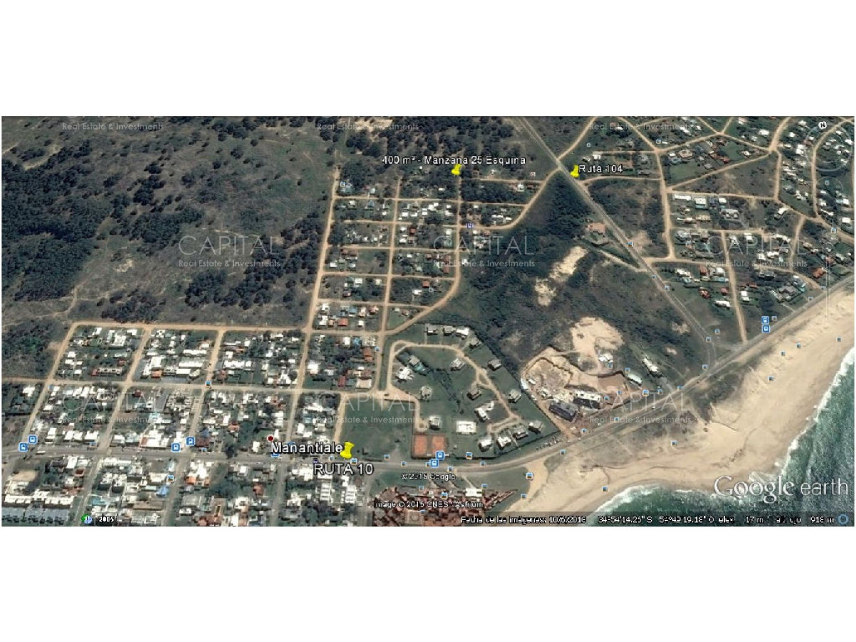 Terreno ID.39889 - Venta terreno esquinero en Manantiales 