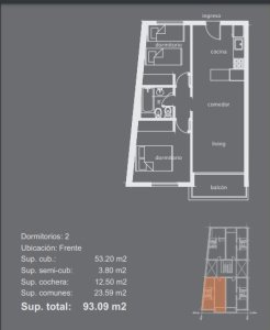 Venta apartamento 2 dormitorios en Maldonado 