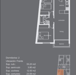 Venta apartamento 2 dormitorios en Maldonado