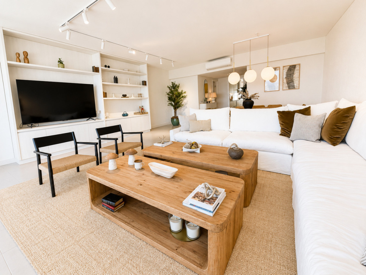 Apartamento en venta de 4 dormitorios  en suite en Le Parc III, Playa Brava Punta del Este.