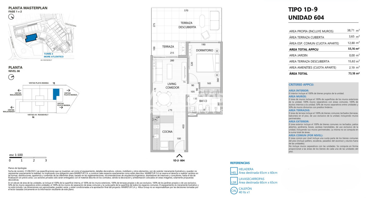 Apartamento ID.10520 - More Atlántico - Torre III | Primeras unidades disponibles - 1 dor.