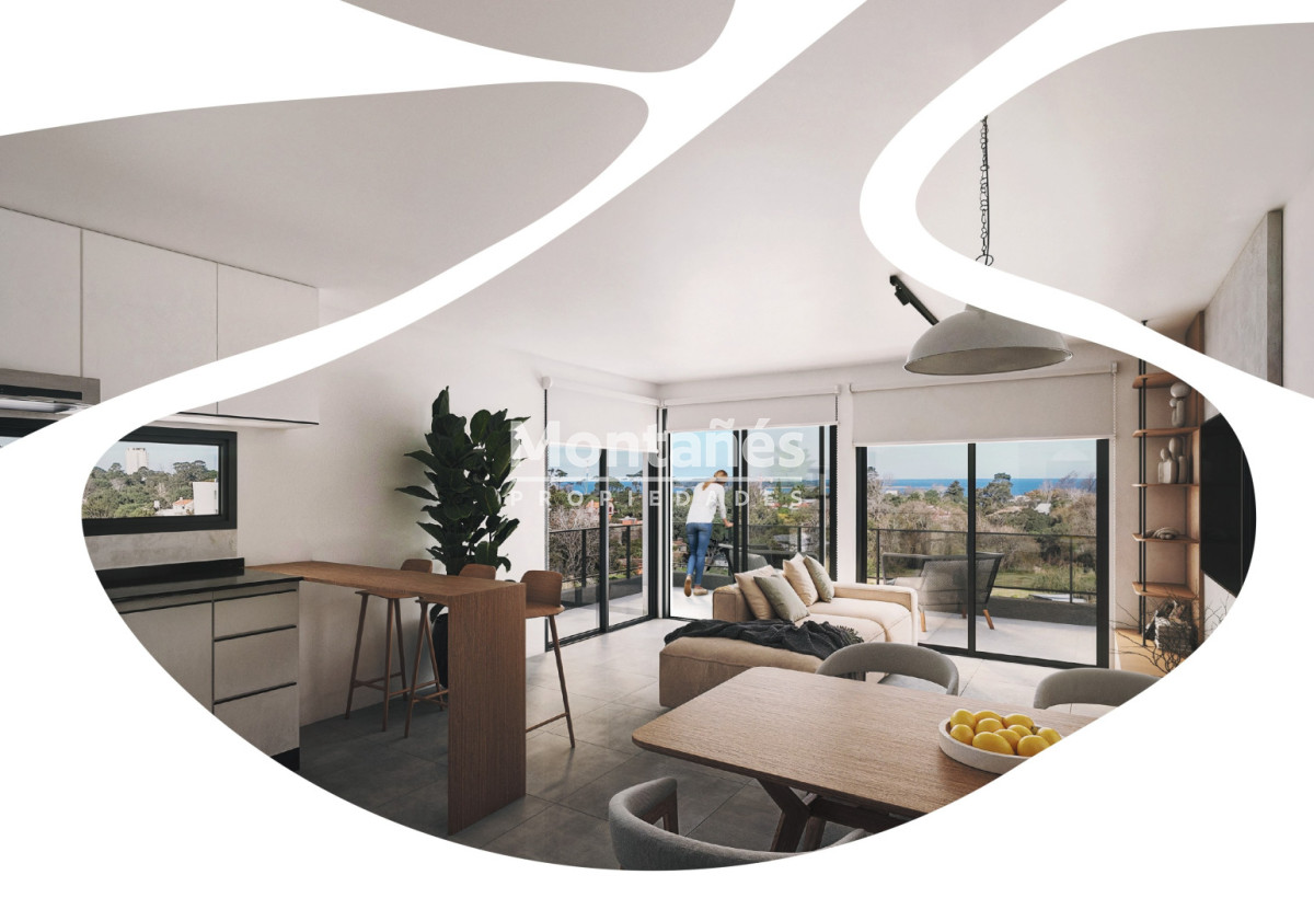 Apartamento ID.10607 - 🌟 Apartamento de 1 dormitorio contrafrente con luz y gran terraza.