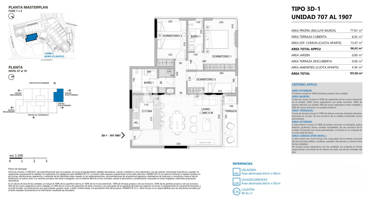 Apartamento ID.10522 - More Atlántico Torre III | El valor de llegar antes Aptos. de 3 dorm.