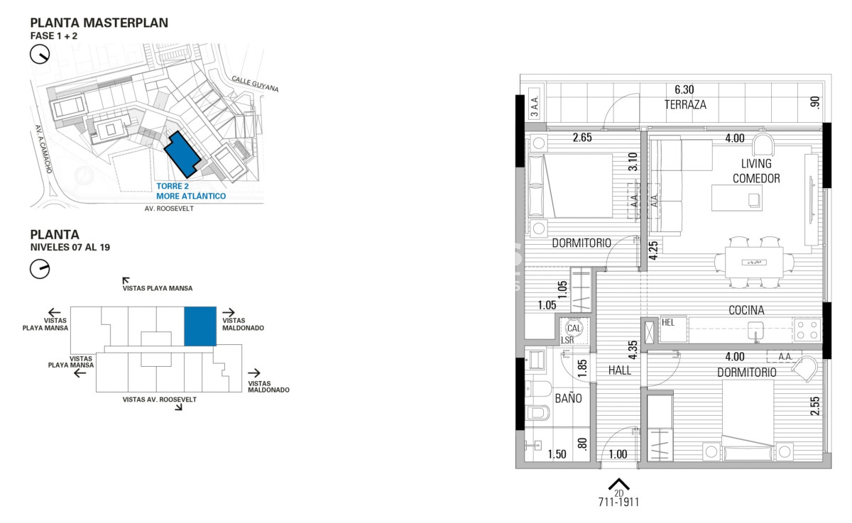 Apartamento ID.10185 - Pre Venta: ¡Lanzamiento! More Atlantico II 2 Dormitorios