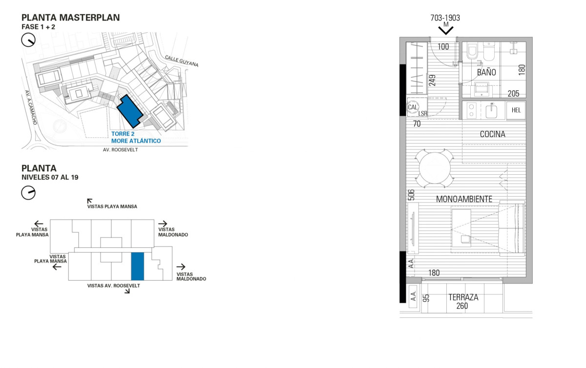 Apartamento ID.10178 - Pre Venta: ¡Lanzamiento! More Atlantico II Monoambiente