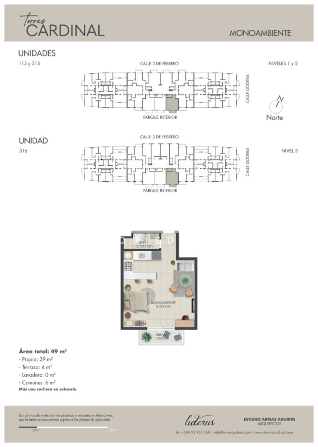 Apartamento ID.10346 - Oportunidad!! Espectacular Monoambiente