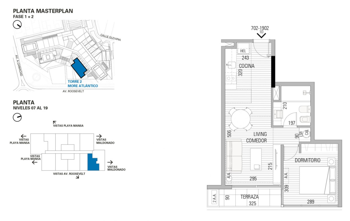 Apartamento ID.10202 - Ultimas unidades - More Atlántico II - 1 Dormitorio