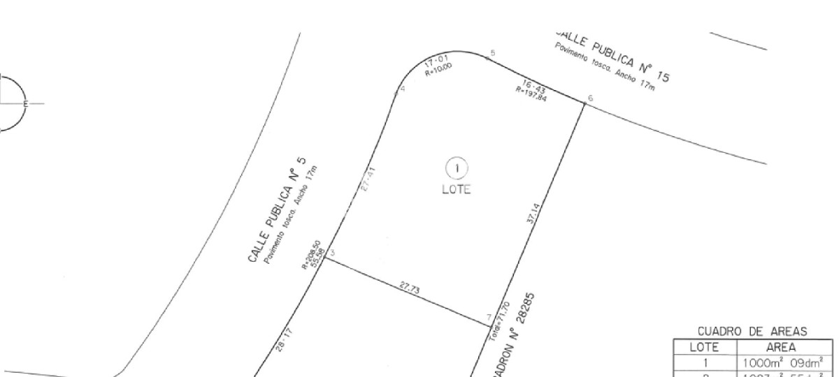 Terreno ID.10446 - Extraordinario terreno esquinero de 1000 mt2
