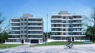 Venta: Apto. de 2 dormitorios al frente con vista despejada, gran terraza.