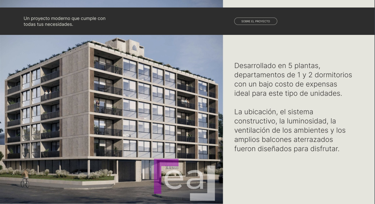 Apartamento ID.227 - Oportunidad de Pre Venta en Maldonado, 1 y 2 dormitorios XOLARES 2