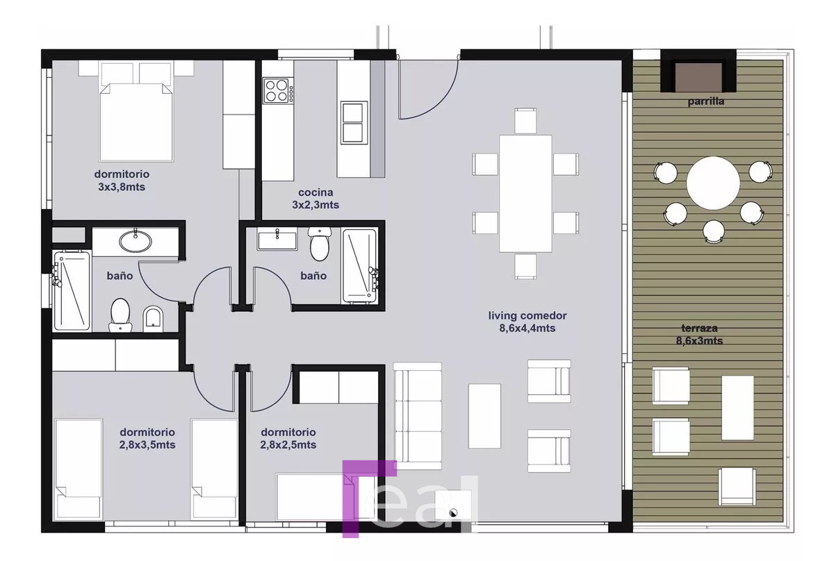 Apartamento ID.5 - Pre venta PUNTA BALLENA 2 y 3 dormitorios vistas unicas!