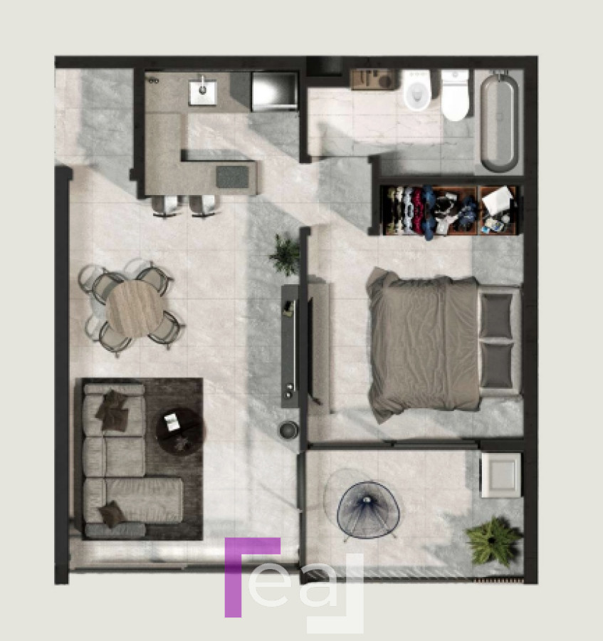 Apartamento ID.227 - Oportunidad de Pre Venta en Maldonado, 1 y 2 dormitorios XOLARES 2