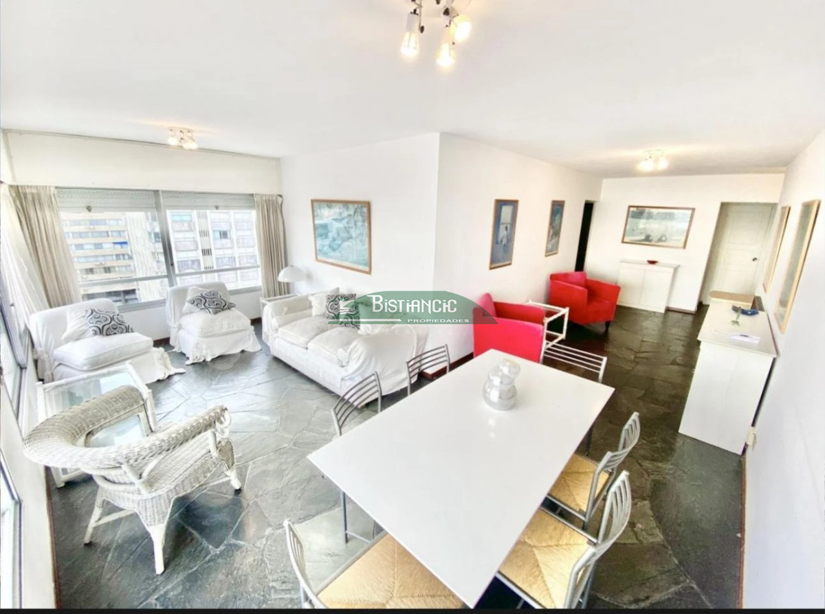 Apartamento ID.2934 - Península, depto amplio piso alto de 2 dorm 2 baños, garaje, mucamas, piscina, gym, etc 